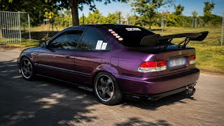 MODIFIED Honda’s Leaving HEM2026 – Civic, Integra, S2000, NSX, CRX, Prelude | HONDA EURO MEET 2026