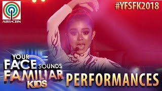 Your Face Sounds Familiar Kids 2018: Sheena Belarmino as Sarah Geronimo | Tala