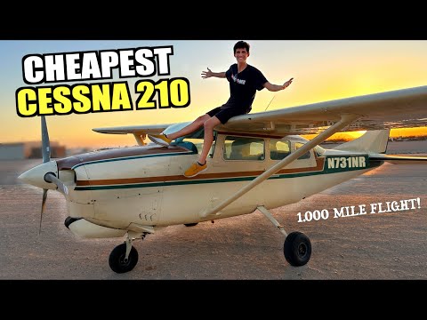 Buying a Cessna 210 For $27,000 and Flying It 1,000 Miles Home!