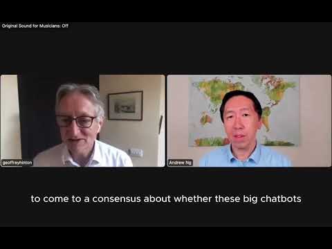 The Godfather of A.I. Geoffrey Hinton and Andrew Ng say that AI models understand the world🤯