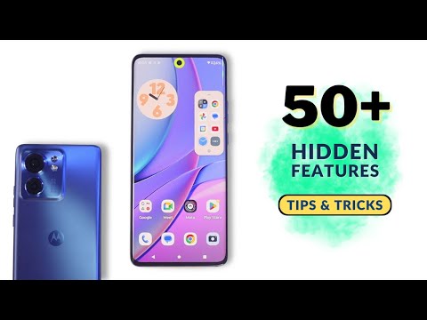 Motorola Edge 40 Top 50+ Hidden Features | Motorola Edge 40 Tips and Tricks