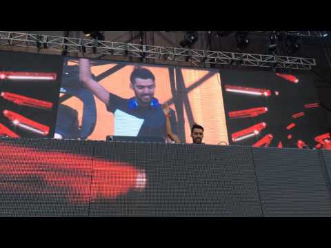 Jordan Ferrer in Tiesto concert