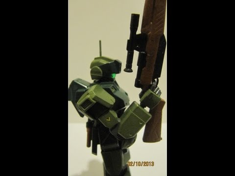 Review & Custom Works: HGUC 1/144 GM Sniper II (WWII Sniper)