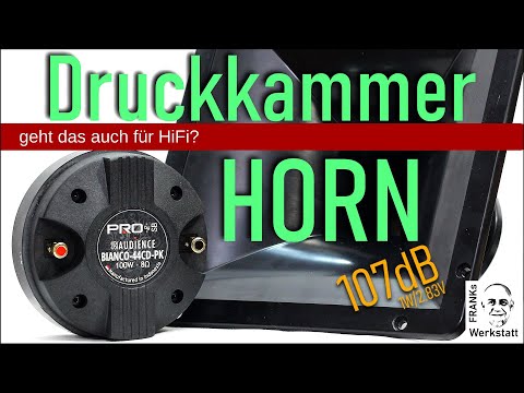 Bis die Ohren bluten | Druckkammer-Hochtöner - eine Betrachtung