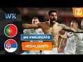 WAT EEN STUNT IN DE SLOTMINUTEN! ? | Portugal vs Servië | Kwalificatie WK 2022 | Samenvatting