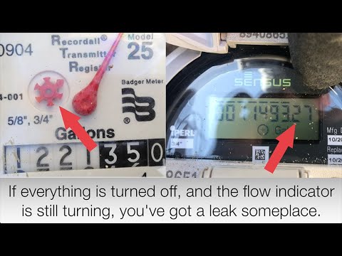 How to Use Your Water Meter to Determine if You Have a Leak