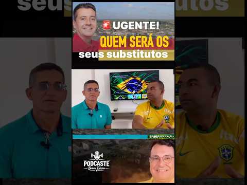 🚨 ALERTA NA POLÍTICA DE SÃO DOMINGOS (BA)!Falta de novos nomes preocupa o futuro do município.