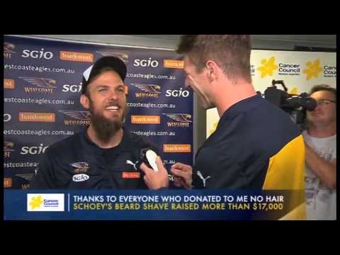 Me No Hair - Schofield shaves the beard