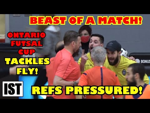 Futsal INFERNO!🔥 Tackles Fly, MASSIVE Goal Dispute! Plenty Cards, Razor SHARP Saves & GOALS!