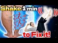 1 Min Shaking Legs Removes Swelling And Pain Of Varicose Veins And Lowers Blood Pressure