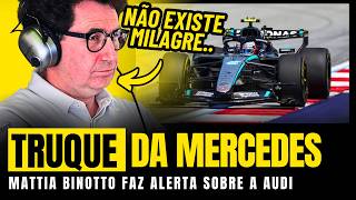 NOVO TRUQUE DA MERCEDES PREOCUPA + CHEFE DA AUDI FAZ FORTE ALERTA | FÓRMULA 1