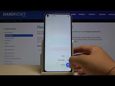 How to Create and Customize Event in Calendar on Oppo A52 – Add Event