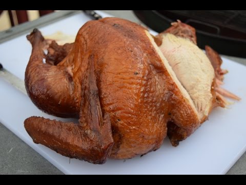 Smoked Turkey 'Half-cocked' - an Abbreviated Spatchcock with the G'rillaQue!