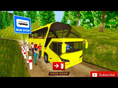 Uphill Offroad Bus Driving Simulator - Transport Passengers On Dangerous Roads - #2022