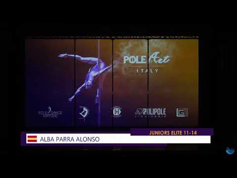 Pole Art Italy 2020 Winner Elit Júnior 11-14 Alba Parra