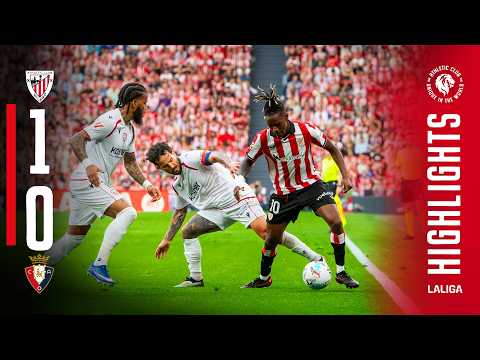 Imagen de portada del video HIGHLIGHTS | Athletic Club 1-0 CA Osasuna | LaLiga EA Sports 2025/26 MD33