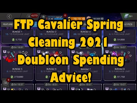 Free to Play Cavalier Spring Cleaning 2021 Spending Advice (without Arena) | MCOC