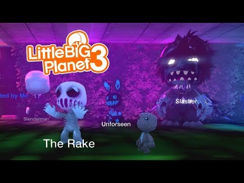 LittleBIGPlanet 3 - Ultimate Creepypasta Costumes Gallery - Pt 1,2 and 3 [EP1C NIGHTMARE55] - PS4 Video
