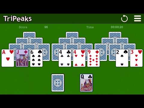 TriPeaks Solitaire Video