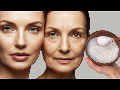Salt Erases all Wrinkles Even at 70! Anti Aging Salt Mask for Rejuvenation