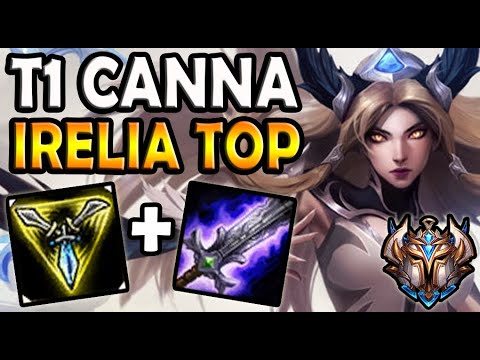 Irelia TOP vs Akali [ T1 Canna ] Korea Challenger ✔️