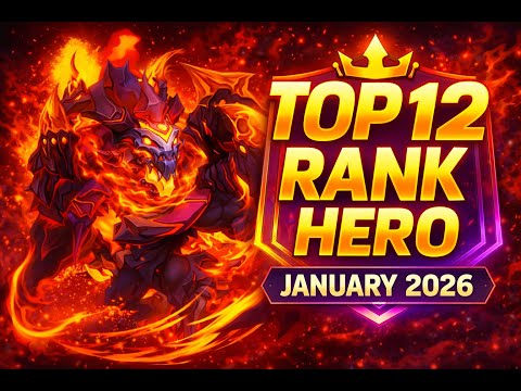 TOP 12 RANK HERO - JANUARY 2026 - CASTLE CLASH