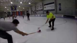 preview picture of video 'Open Broomball Highlights! Philly Broomball 05/18/2014'