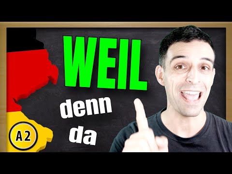 How to use "weil" EXPLAINED | Konjunktion WEIL erklärt | Learn German A2