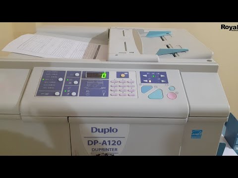 Duplo Duprinter DP-A120ll Digital Duplicator