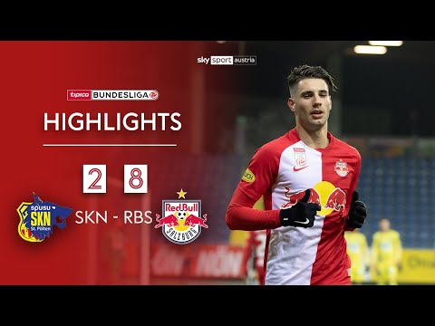 tipico Bundesliga, 9. Runde: SKN St. Pölten - FC Red Bull Salzburg 2:8