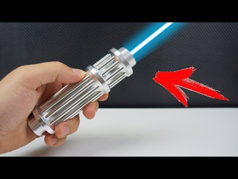 THE WORLDS MOST POWERFUL HANDHELD LASER ON YOUTUBE!!! 10000MW!!! Video