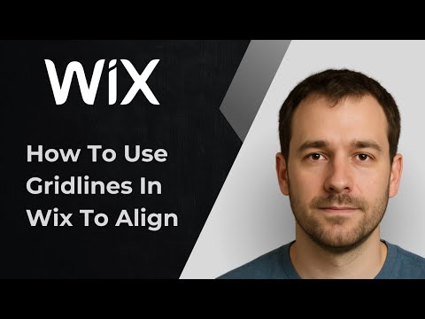 How to Use Gridlines in Wix to Align Your Design (2025 Tutorial)