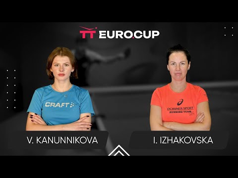 19:40 Vasylysa Kanunnikova - Inha Izhakovska 30.06.2025 TT Euro.Cup Women Ukraine Star. TABLE 3