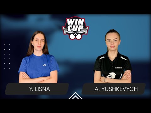 08:00 Yaroslava Lisna - Anastasiia Yushkevich 07.05.2025 WINCUP Women Professional TABLE 1
