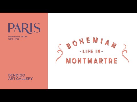 Paris: Impressions of Life 1880 to 1925 | Tour of Bohemian Life in Montmartre
