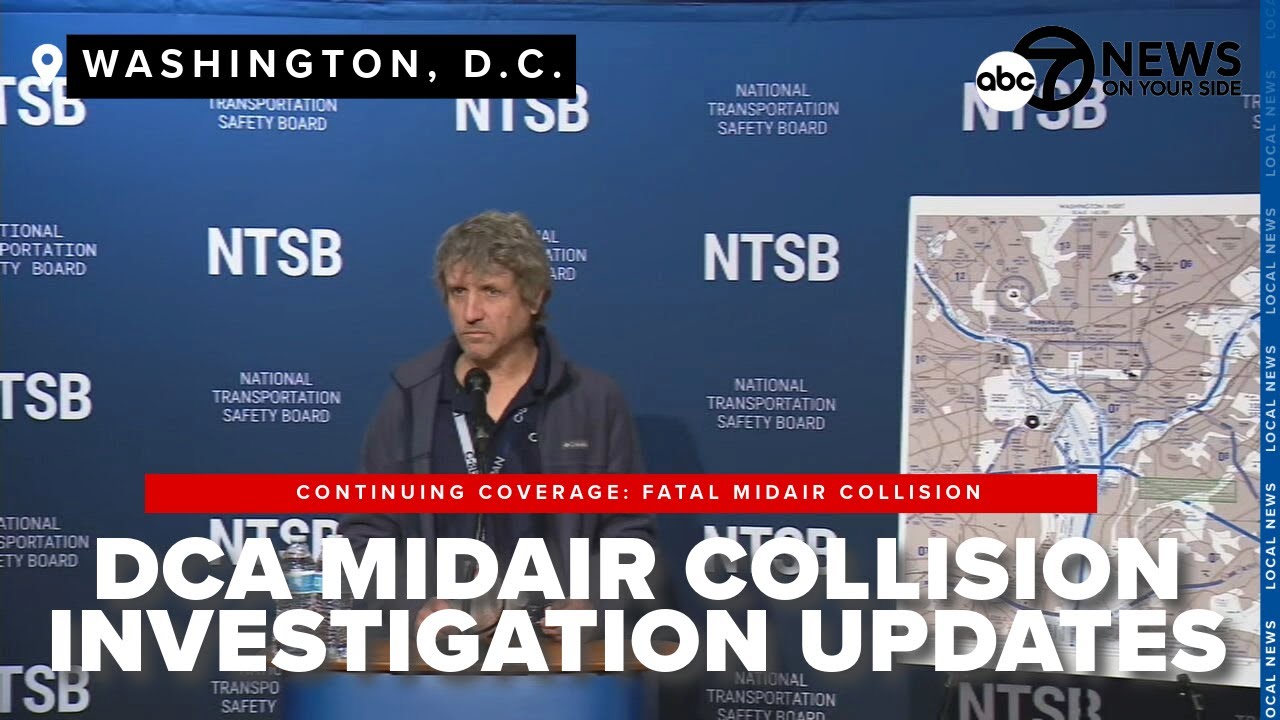 WATCH: NTSB holds press briefing on Jan. 29 midair collision near DCA