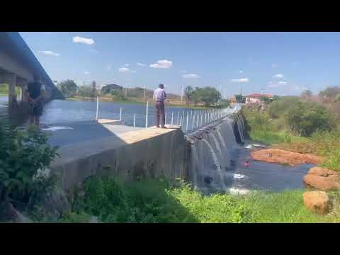 Barragem no rio Jaguaribe em Arneiroz- Ce,  30 de agosto  de 2026