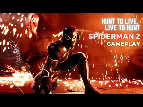 Marvel's Spiderman 2 Gameplay on PS5 : Part 12 : Hunt to Live, Live to Hunt (4K 60FPS)