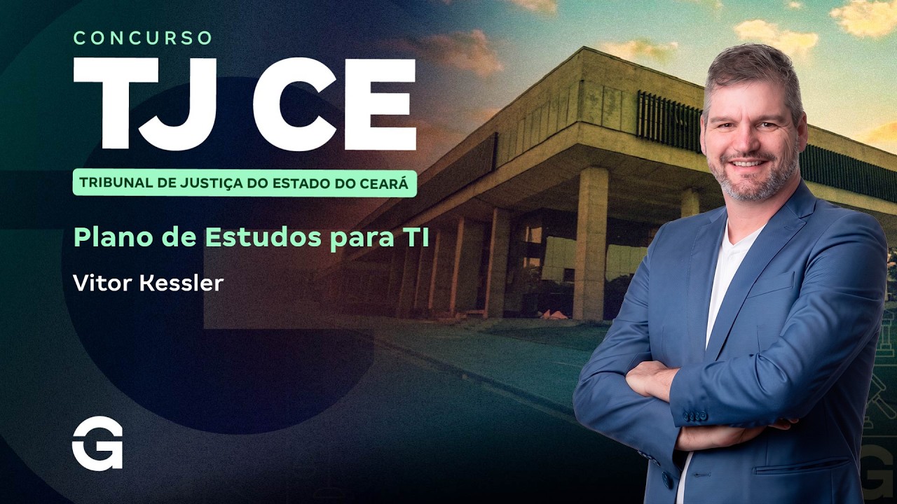 TJ CE 2026: Plano de Estudos para TI!