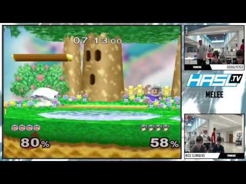 vsHsv1.04 – googlyeyed (Marth) vs Nice Climbers (IC's) – Winners Semis – Melee