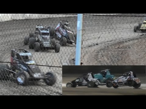 Wingless Sprints Heats 1-2 & Final AutoKlene Hobart Speedway 22nd March 2025