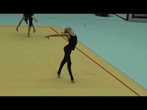 Vlada NIKOLCHENKO (UKR) hoop - 2019 Trofeu de Barcelona trainings