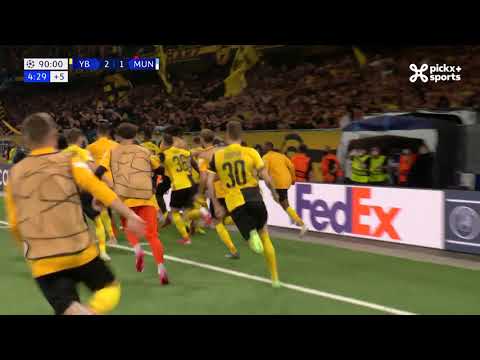 Champions League 14/09/2021 / Goal Siebatcheu against Manchester Utd