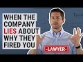 The Law Behind Fake Reasons for Firing (Pretextual Terminations)