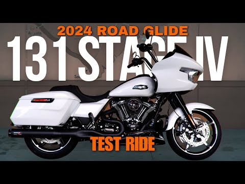 Screamin' Eagle 131 Stage 4 in a 2024 Road Glide - Harley-Davidson - Test Ride