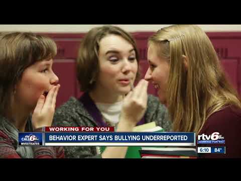 Child expert at UIndy says Indiana's bullying numbers are still underreported