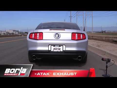 Borla Exhaust for 2011-2014 Ford Mustang V6 [Exhaust Sound Comparison]