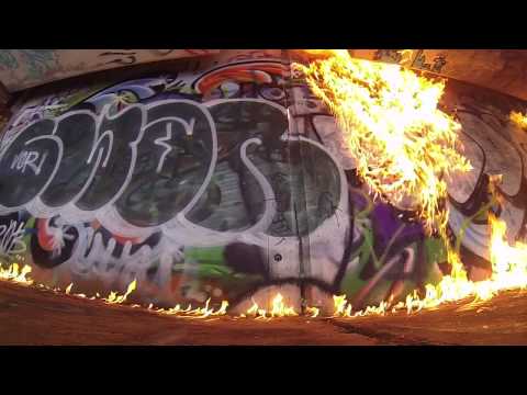 Moltov Cocktail - Huge slow motion explosion!