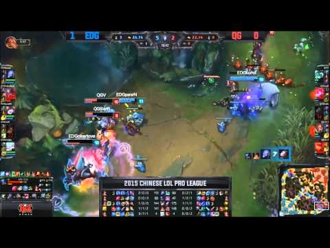 LPL W9, QG vs EDG, Game 2