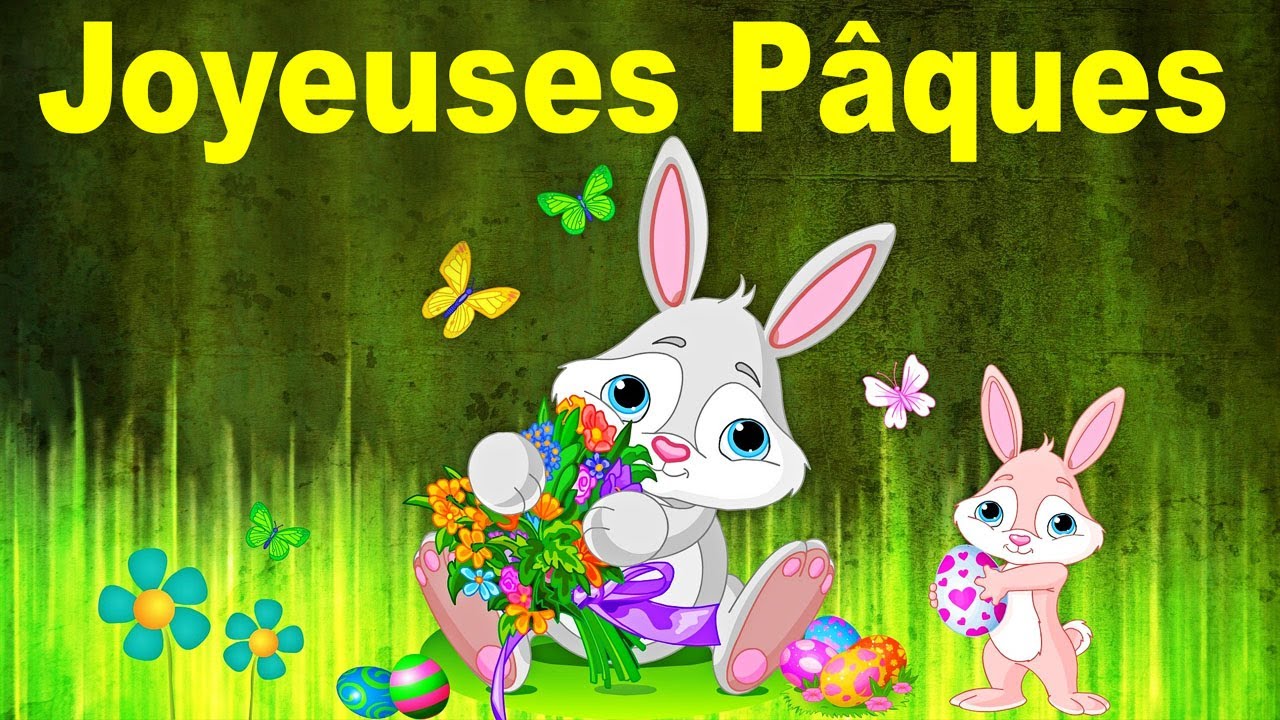 Pâques fête religieuse 🎼🎁 Pâques 🎼🎁 chasse aux oeufs 🎼🎁🍬